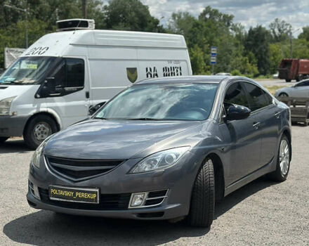 Серый Мазда 6, объемом двигателя 2 л и пробегом 279 тыс. км за 6800 $, фото 1 на Automoto.ua
