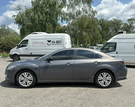 Серый Мазда 6, объемом двигателя 2 л и пробегом 279 тыс. км за 6800 $, фото 2 на Automoto.ua