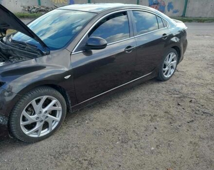 Серый Мазда 6, объемом двигателя 2 л и пробегом 216 тыс. км за 4500 $, фото 4 на Automoto.ua