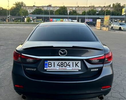 Серый Мазда 6, объемом двигателя 2.5 л и пробегом 215 тыс. км за 11850 $, фото 2 на Automoto.ua