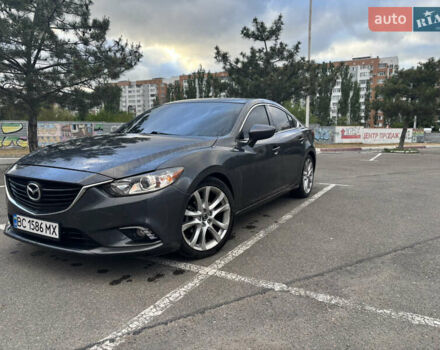 Серый Мазда 6, объемом двигателя 2.49 л и пробегом 205 тыс. км за 11777 $, фото 1 на Automoto.ua