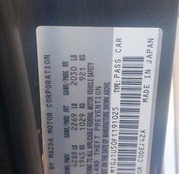 Сірий Мазда 6, об'ємом двигуна 2.49 л та пробігом 220 тис. км за 10900 $, фото 9 на Automoto.ua