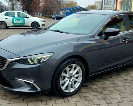 Серый Мазда 6, объемом двигателя 2.19 л и пробегом 184 тыс. км за 14500 $, фото 1 на Automoto.ua