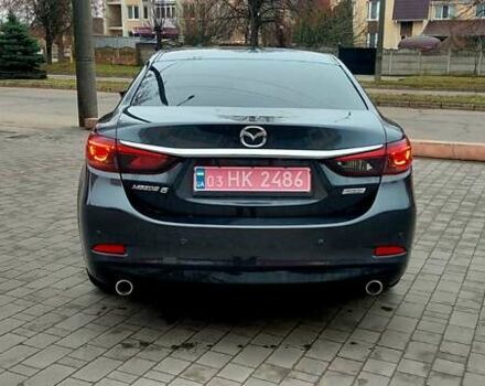 Серый Мазда 6, объемом двигателя 2.19 л и пробегом 184 тыс. км за 14500 $, фото 4 на Automoto.ua