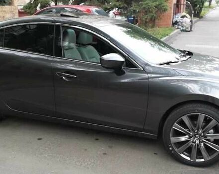 Серый Мазда 6, объемом двигателя 2 л и пробегом 62 тыс. км за 6000 $, фото 2 на Automoto.ua