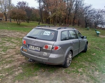 Серый Мазда 6, объемом двигателя 2 л и пробегом 296 тыс. км за 3300 $, фото 4 на Automoto.ua
