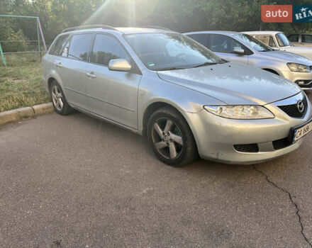Серый Мазда 6, объемом двигателя 2 л и пробегом 320 тыс. км за 2700 $, фото 2 на Automoto.ua