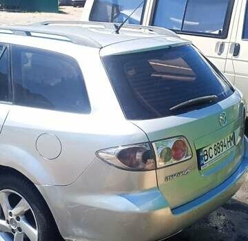 Серый Мазда 6, объемом двигателя 2 л и пробегом 246 тыс. км за 4000 $, фото 1 на Automoto.ua