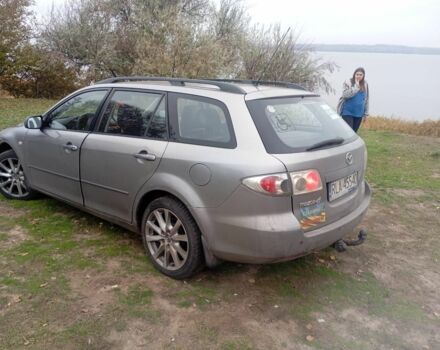 Серый Мазда 6, объемом двигателя 2 л и пробегом 296 тыс. км за 3300 $, фото 3 на Automoto.ua