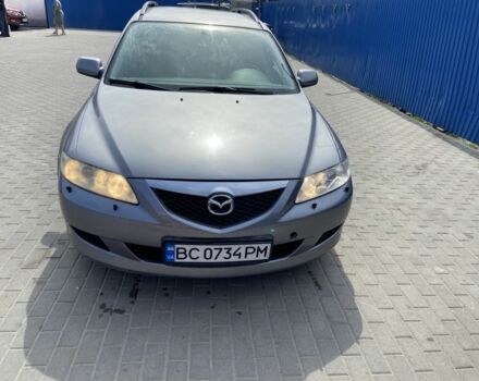 Серый Мазда 6, объемом двигателя 2 л и пробегом 295 тыс. км за 3200 $, фото 1 на Automoto.ua