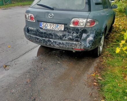 Серый Мазда 6, объемом двигателя 2 л и пробегом 360 тыс. км за 1200 $, фото 4 на Automoto.ua