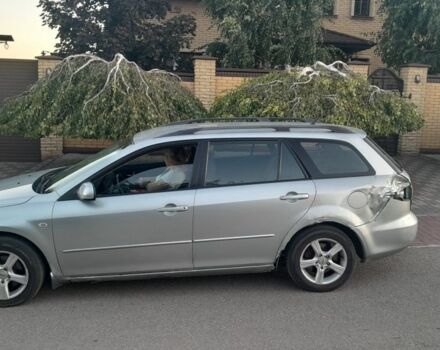 Сірий Мазда 6, об'ємом двигуна 2 л та пробігом 180 тис. км за 3500 $, фото 1 на Automoto.ua