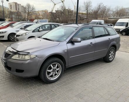 Серый Мазда 6, объемом двигателя 2 л и пробегом 303 тыс. км за 4000 $, фото 1 на Automoto.ua