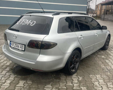 Серый Мазда 6, объемом двигателя 2 л и пробегом 350 тыс. км за 3800 $, фото 2 на Automoto.ua