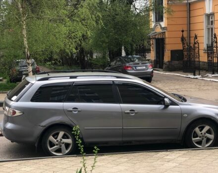 Серый Мазда 6, объемом двигателя 2 л и пробегом 306 тыс. км за 3500 $, фото 1 на Automoto.ua