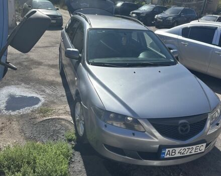 Серый Мазда 6, объемом двигателя 2 л и пробегом 240 тыс. км за 4500 $, фото 2 на Automoto.ua