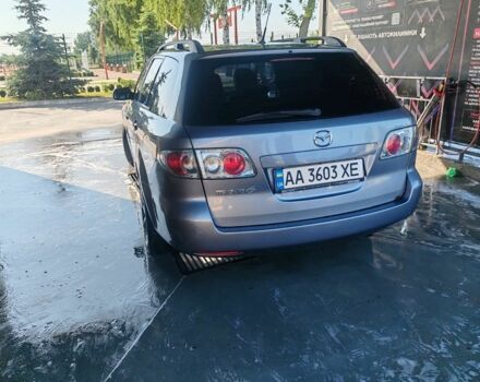 Серый Мазда 6, объемом двигателя 1.8 л и пробегом 230 тыс. км за 3200 $, фото 3 на Automoto.ua