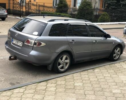 Серый Мазда 6, объемом двигателя 2 л и пробегом 306 тыс. км за 3500 $, фото 2 на Automoto.ua