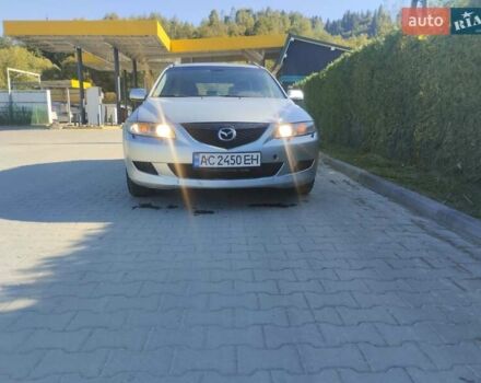 Серый Мазда 6, объемом двигателя 2 л и пробегом 300 тыс. км за 1750 $, фото 4 на Automoto.ua