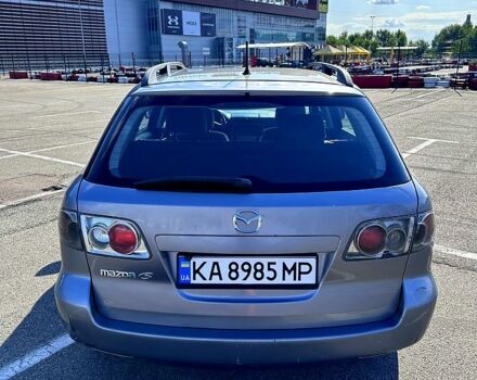 Серый Мазда 6, объемом двигателя 2 л и пробегом 350 тыс. км за 3300 $, фото 4 на Automoto.ua