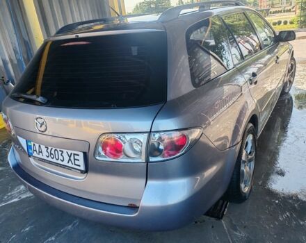 Серый Мазда 6, объемом двигателя 1.8 л и пробегом 230 тыс. км за 3200 $, фото 1 на Automoto.ua