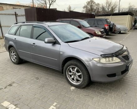 Серый Мазда 6, объемом двигателя 2 л и пробегом 303 тыс. км за 4000 $, фото 2 на Automoto.ua
