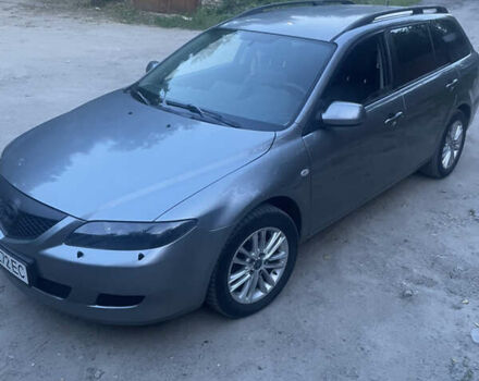 Серый Мазда 6, объемом двигателя 2 л и пробегом 245 тыс. км за 4500 $, фото 2 на Automoto.ua