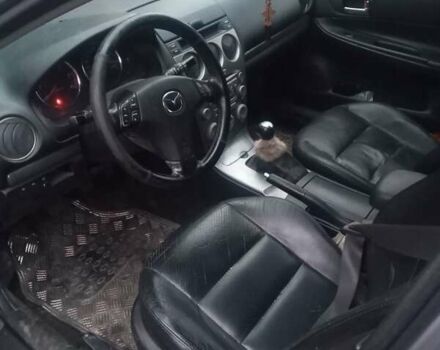 Серый Мазда 6, объемом двигателя 2 л и пробегом 300 тыс. км за 3000 $, фото 5 на Automoto.ua
