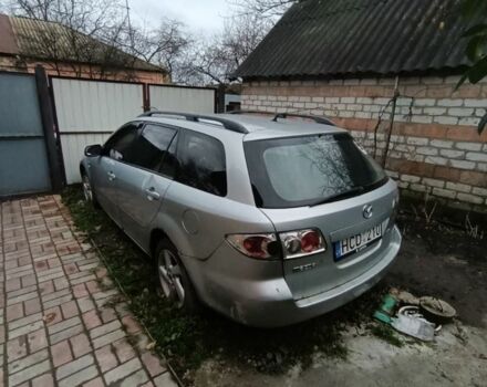 Серый Мазда 6, объемом двигателя 2 л и пробегом 320 тыс. км за 1691 $, фото 2 на Automoto.ua