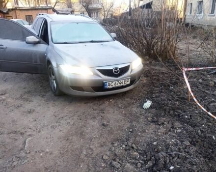 Серый Мазда 6, объемом двигателя 2 л и пробегом 298 тыс. км за 2900 $, фото 3 на Automoto.ua