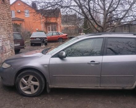 Серый Мазда 6, объемом двигателя 2 л и пробегом 300 тыс. км за 3000 $, фото 2 на Automoto.ua