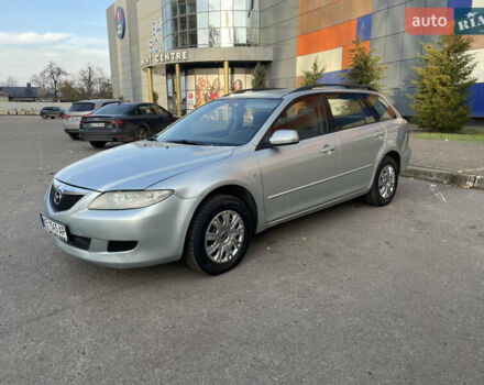 Серый Мазда 6, объемом двигателя 2 л и пробегом 399 тыс. км за 3100 $, фото 5 на Automoto.ua