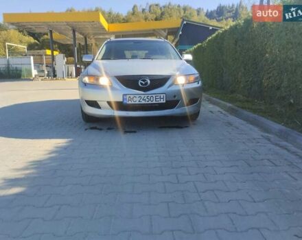 Серый Мазда 6, объемом двигателя 2 л и пробегом 300 тыс. км за 1750 $, фото 2 на Automoto.ua