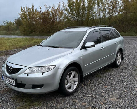 Серый Мазда 6, объемом двигателя 1.8 л и пробегом 277 тыс. км за 3300 $, фото 2 на Automoto.ua