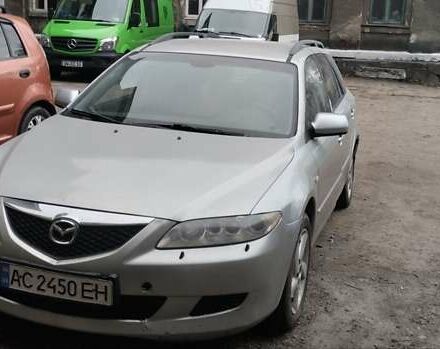 Серый Мазда 6, объемом двигателя 2 л и пробегом 320 тыс. км за 3500 $, фото 1 на Automoto.ua