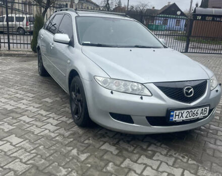Серый Мазда 6, объемом двигателя 2 л и пробегом 350 тыс. км за 3800 $, фото 1 на Automoto.ua