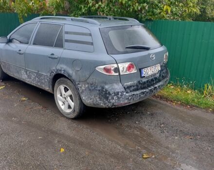 Серый Мазда 6, объемом двигателя 2 л и пробегом 360 тыс. км за 1200 $, фото 2 на Automoto.ua