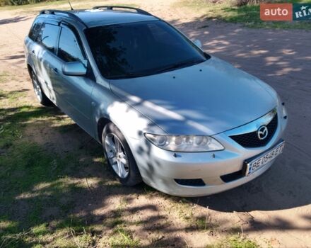 Сірий Мазда 6, об'ємом двигуна 2 л та пробігом 320 тис. км за 3500 $, фото 1 на Automoto.ua
