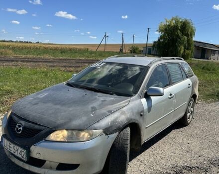 Серый Мазда 6, объемом двигателя 2 л и пробегом 350 тыс. км за 716 $, фото 2 на Automoto.ua