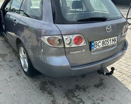 Серый Мазда 6, объемом двигателя 2 л и пробегом 260 тыс. км за 3900 $, фото 3 на Automoto.ua