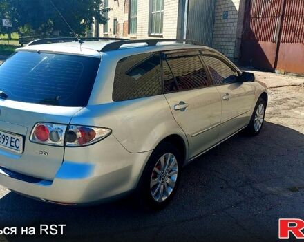 Серый Мазда 6, объемом двигателя 2 л и пробегом 219 тыс. км за 4500 $, фото 1 на Automoto.ua