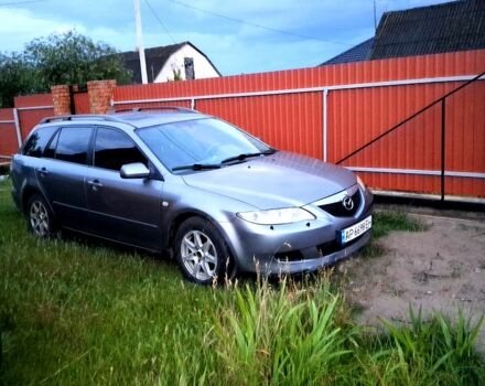 Серый Мазда 6, объемом двигателя 2 л и пробегом 290 тыс. км за 3200 $, фото 5 на Automoto.ua