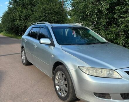 Серый Мазда 6, объемом двигателя 2 л и пробегом 344 тыс. км за 4000 $, фото 1 на Automoto.ua