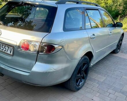 Серый Мазда 6, объемом двигателя 2 л и пробегом 300 тыс. км за 1850 $, фото 4 на Automoto.ua