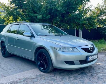Серый Мазда 6, объемом двигателя 2 л и пробегом 300 тыс. км за 1850 $, фото 2 на Automoto.ua