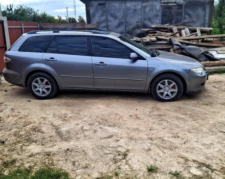 Серый Мазда 6, объемом двигателя 2 л и пробегом 290 тыс. км за 3200 $, фото 3 на Automoto.ua