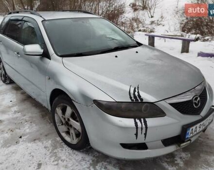 Серый Мазда 6, объемом двигателя 2 л и пробегом 301 тыс. км за 2500 $, фото 4 на Automoto.ua
