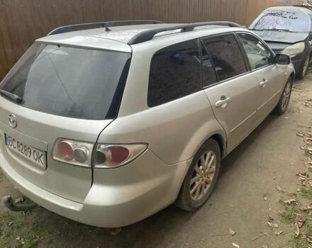 Серый Мазда 6, объемом двигателя 2 л и пробегом 390 тыс. км за 1600 $, фото 1 на Automoto.ua
