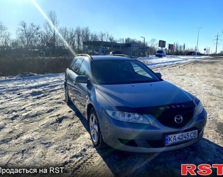 Серый Мазда 6, объемом двигателя 2 л и пробегом 185 тыс. км за 4500 $, фото 1 на Automoto.ua