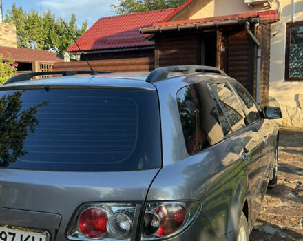 Серый Мазда 6, объемом двигателя 1.8 л и пробегом 217 тыс. км за 3999 $, фото 2 на Automoto.ua